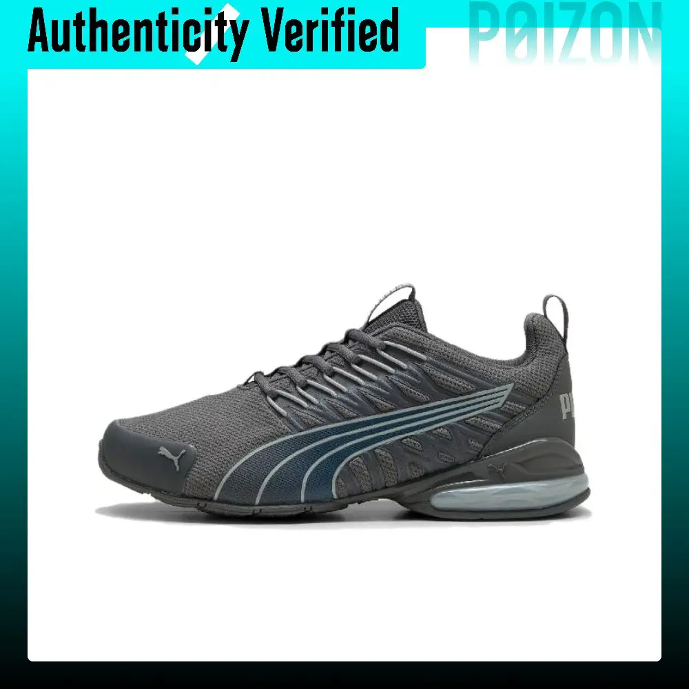 PUMA Voltaic Evo Abrasion Resistant Low top Running Shoes Men's Gray 379601-28
