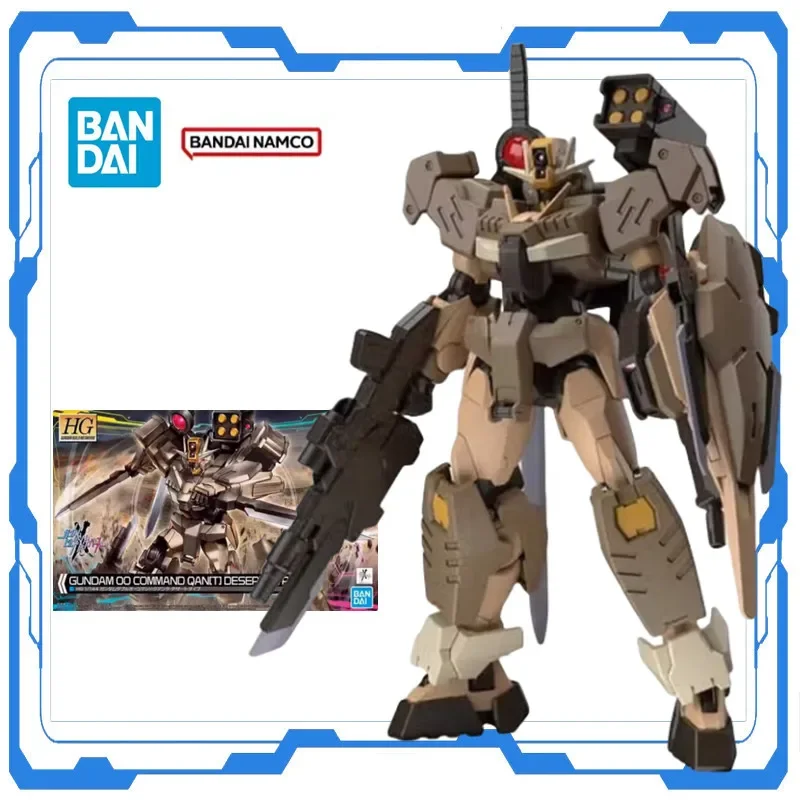 

Bandai Assembly Model Genuine HG Gundam 00 Command Qan[T] Desert Type Original Assembled Anime Action Figure Toys Model Gifts