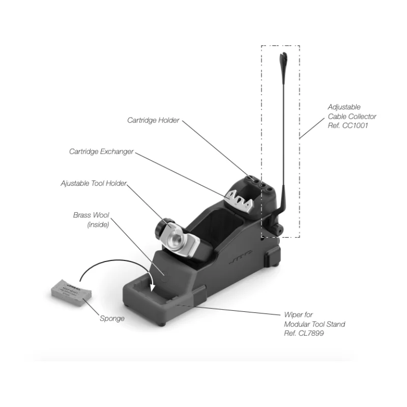 Original JBC AD-SF Soldering Stand Tools Holder ESD Safe Easily Adjustable For T210 And T245 Precision Handles DRS DSS AMS Stand