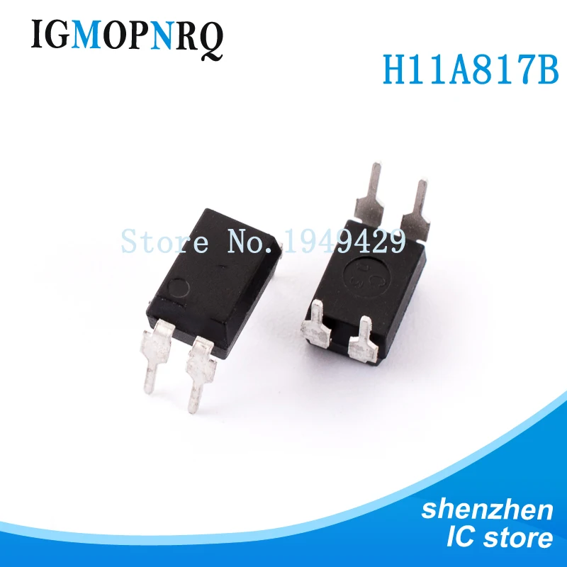 10 teile/los H11A817B DIP-4 H11A817 817B optokoppler neue