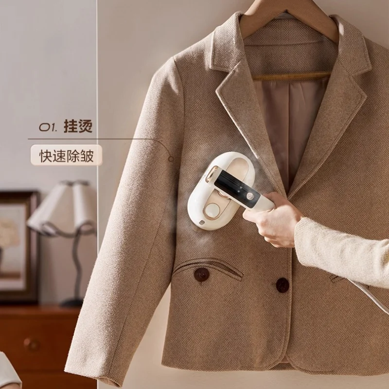 Compact Handheld Portable Steam Garment Steamer High-Pressure Quick Wrinkle Removal Small Iron for Home Use