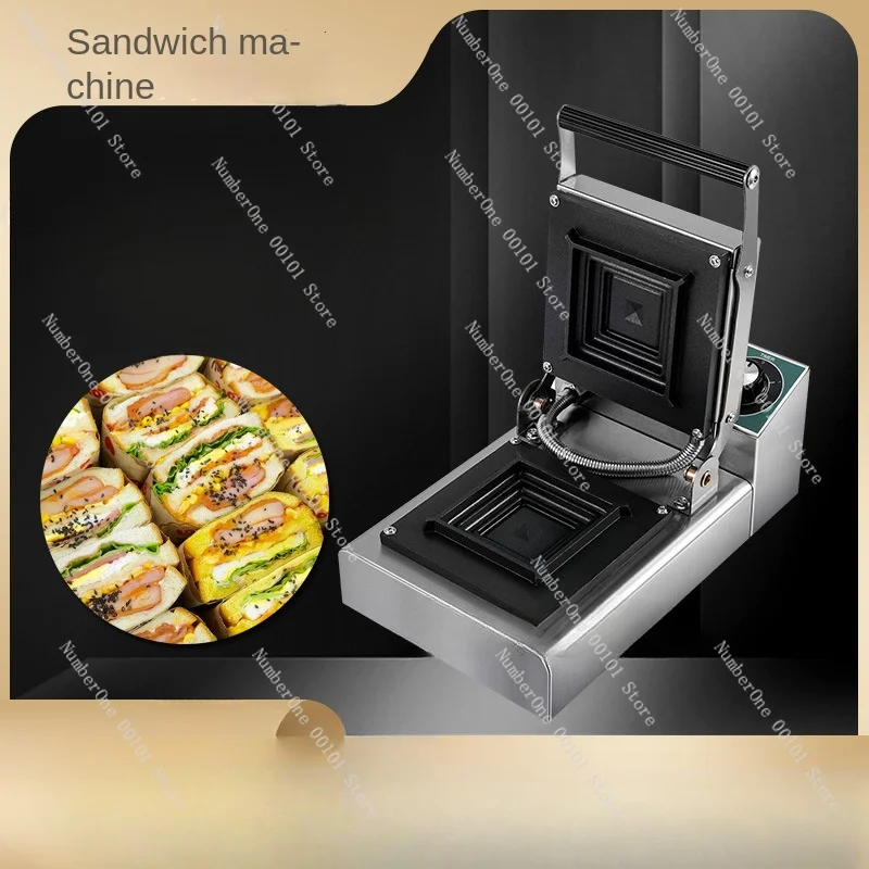 Commercial sandwich maker, small breakfast maker, hot-pressing alarm, toaster, multi-function toaster, toaster