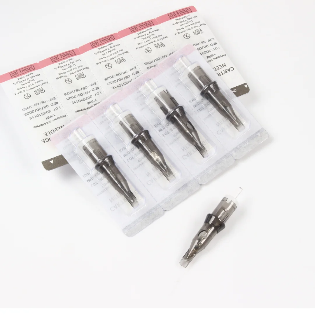 5Pcs Universal 3RL 13RM 17RM RS RM M1 tattoo cartridge Needles Bugpin Round Liner Shader Magnum For Tattoo Makeup Machine Pen