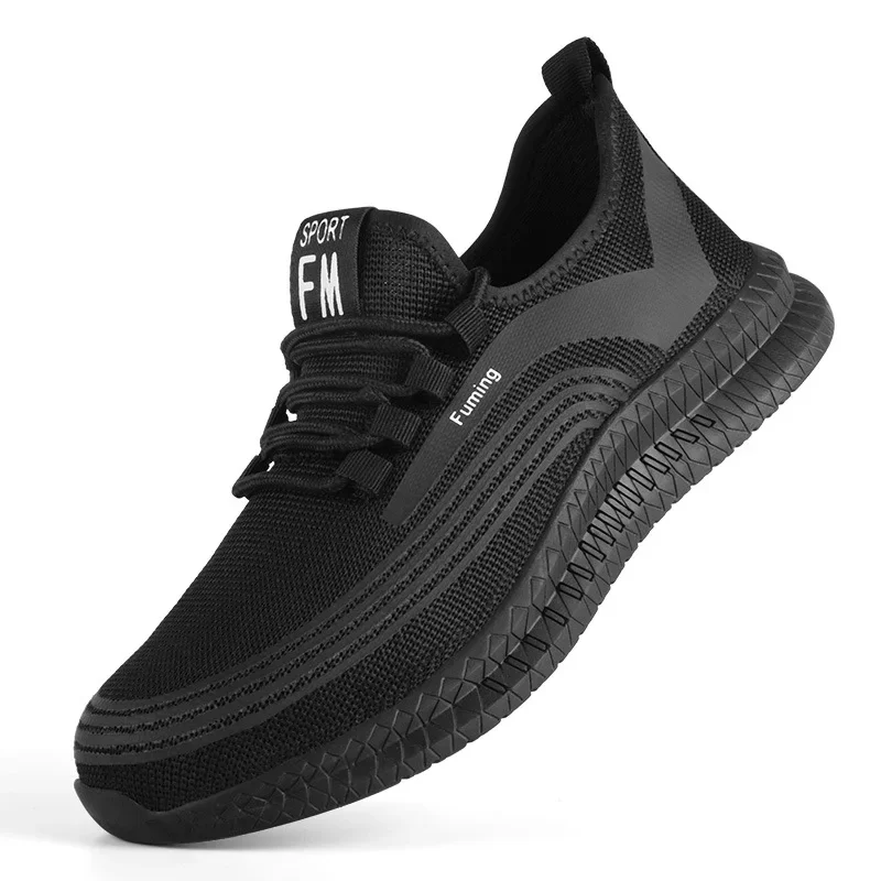 DurableSummer Breathable New Labor Insurance Shoes Anti-smash Stab-proof Non-slip Wear-resistant Lightweight Steel Baotou Protec