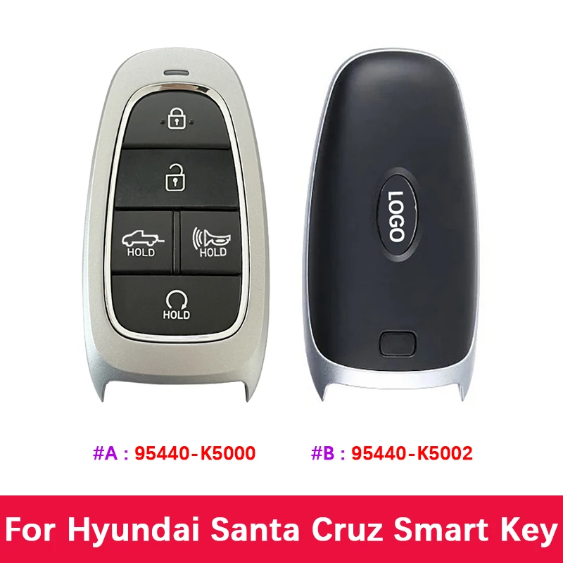 Original PCB Board 5Button Smart Key For Hyundai Santa Cruz Fob 2021+ Keyless Remote 95440-K5000 TQ8-F08-4F27 95440-K5002 433Mhz