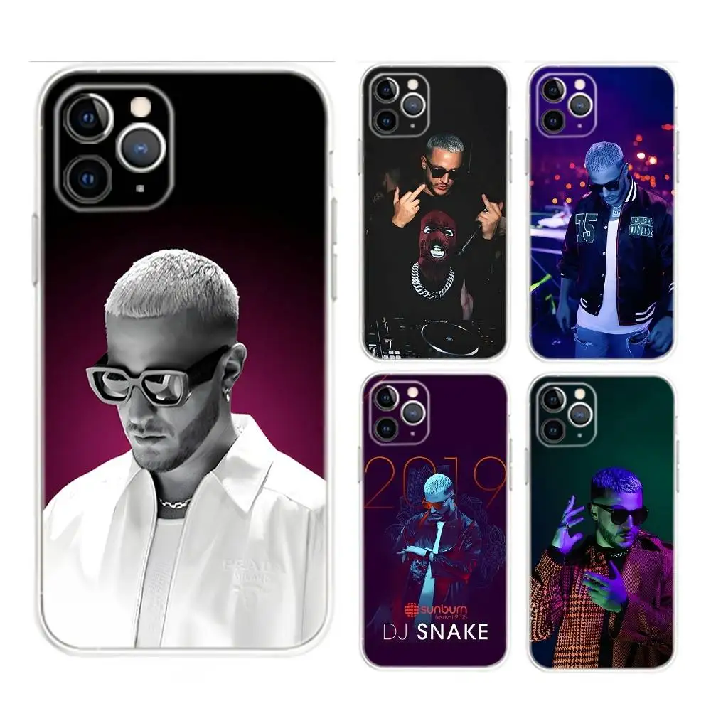 

DJ Snake Remix Phone Case For iPhone 17,16,15,14,13,12,Mini,11,Pro,Max,Plus,Air,X,XR,XS,8,SE,2020, Transparent Cover