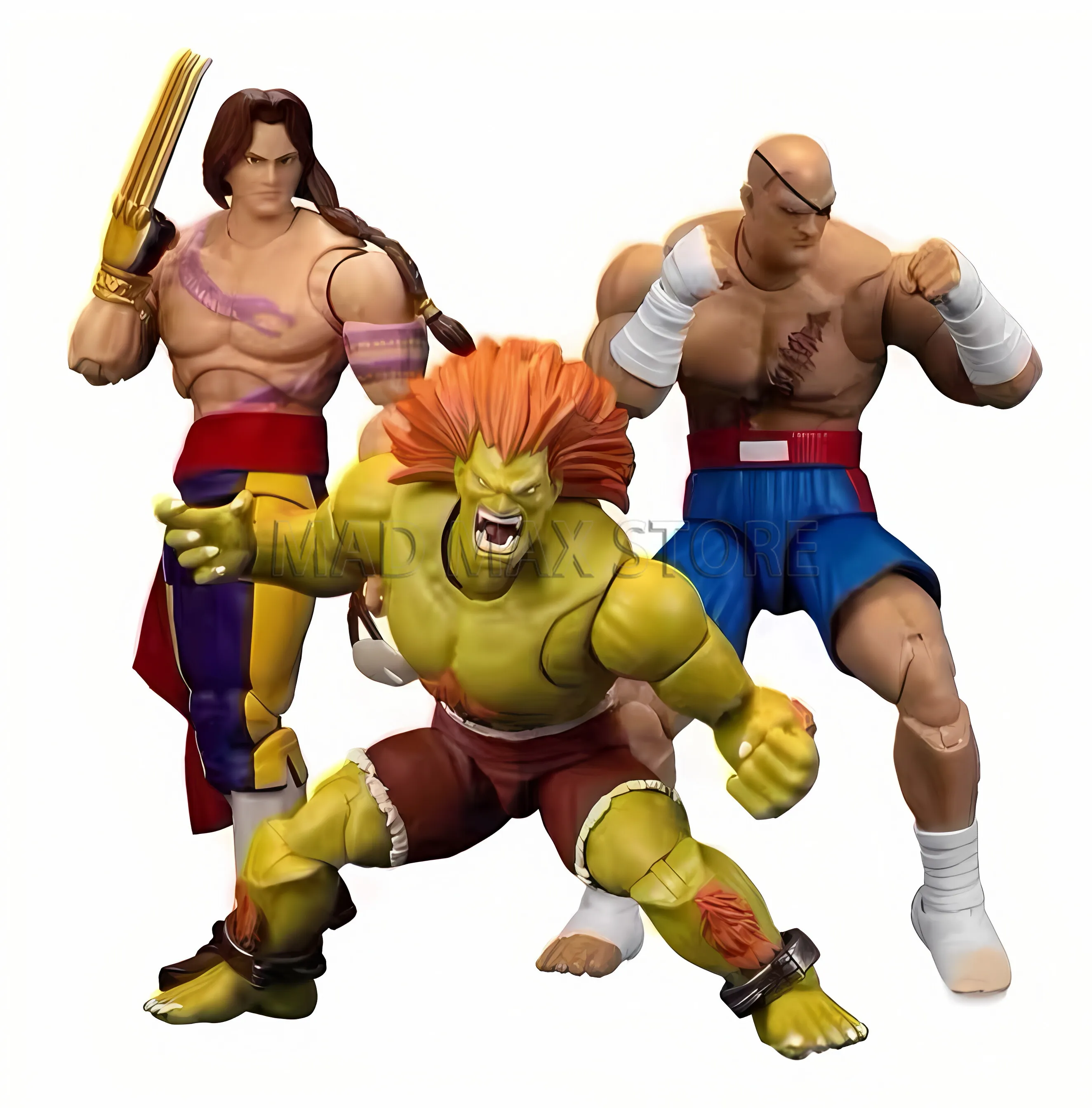 

Spot Street Fighter Jada Toys 6-inch Mobile Model Ken/Baisen/Darsim/Dijie