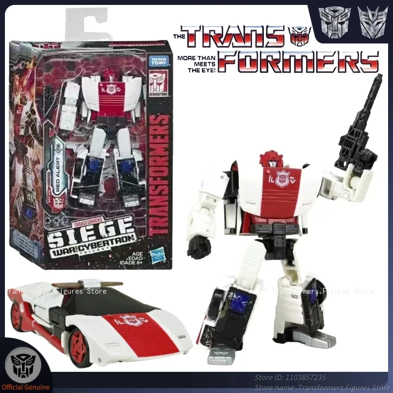 

В наличии Трансформер G серии WFC-S35 Red Alert G1 Анимационная фигурка Модель Аниме Действие Деформация Робот Игрушки Популярные подарки для автомобилей