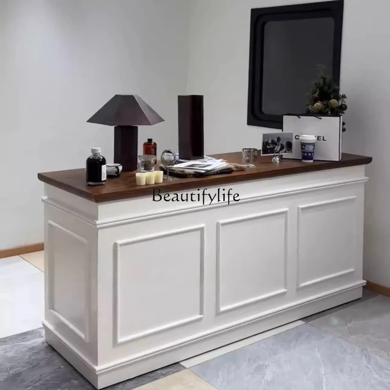 

Clothing store cashier simple modern women's clothing buyer shop paint bar