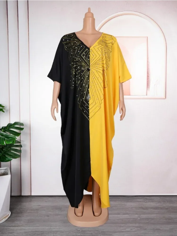 

Elegant Dresses For Women Party Evening Gown Female Clothing African Turkey Dashiki Maxi Robe Loose Boubou Dubai Kaftan Abayas