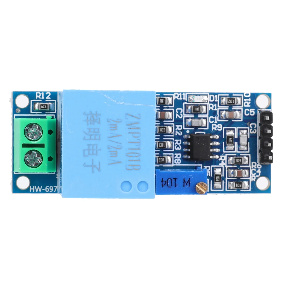 ZMPT101B Active Voltage Transformer Module Single Phase Output Voltage Sensor Signal Acquisition Board for Household Appliances