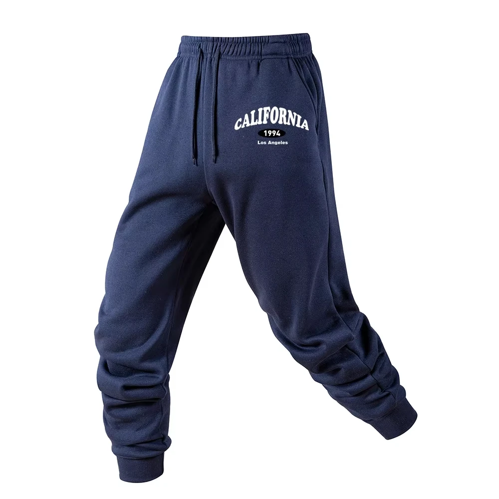 

CALIFORNIA Printed Sweatpants for Men High Grade Male Home Outdoor Casual Sports Jogger Pants Urban Fashion Trousers 2025 New