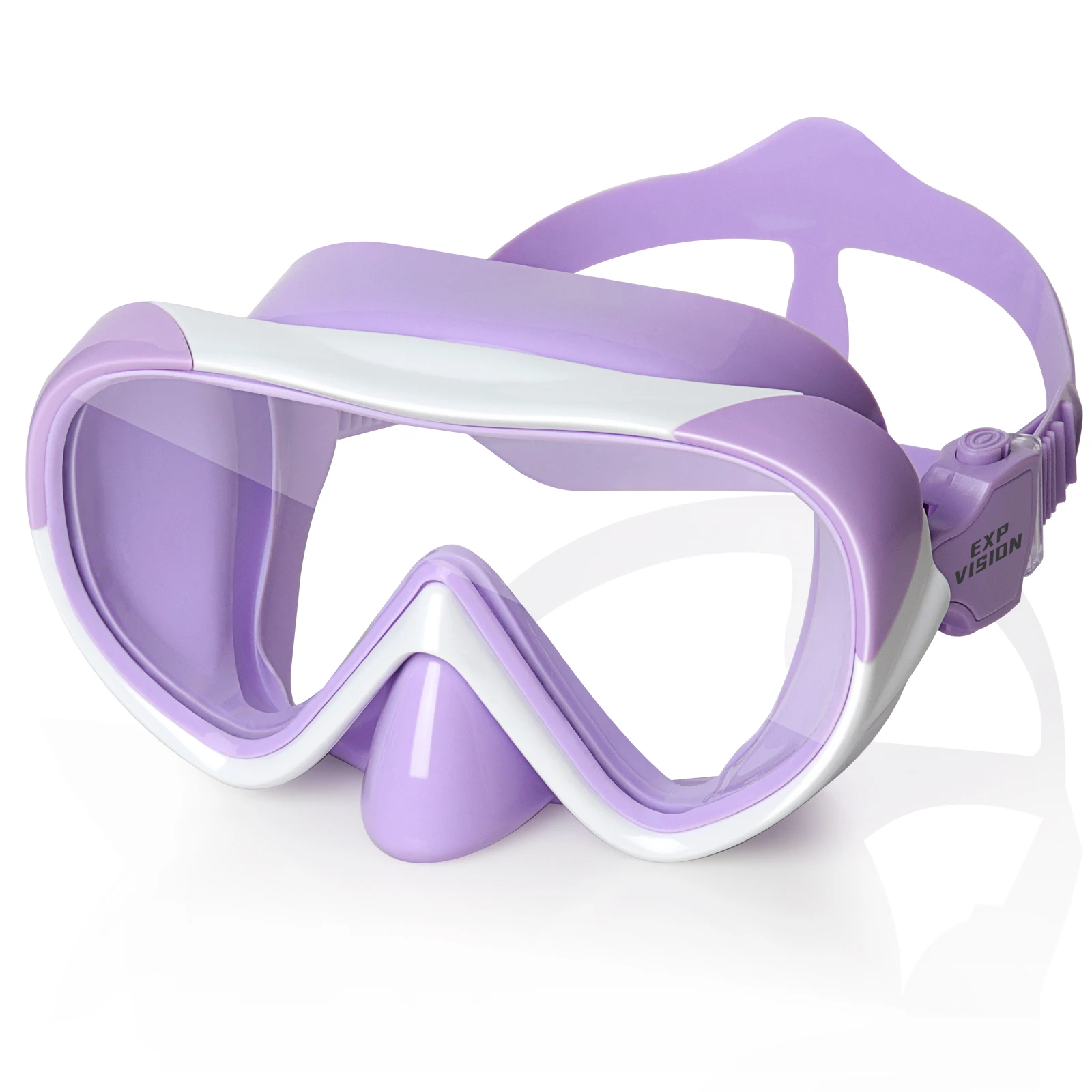 

Kids Panoramic View Diving Mask, Silicone Leak-Proof Snorkel Mask, Macaron Color Snorkel Mask for Boys & Girls.