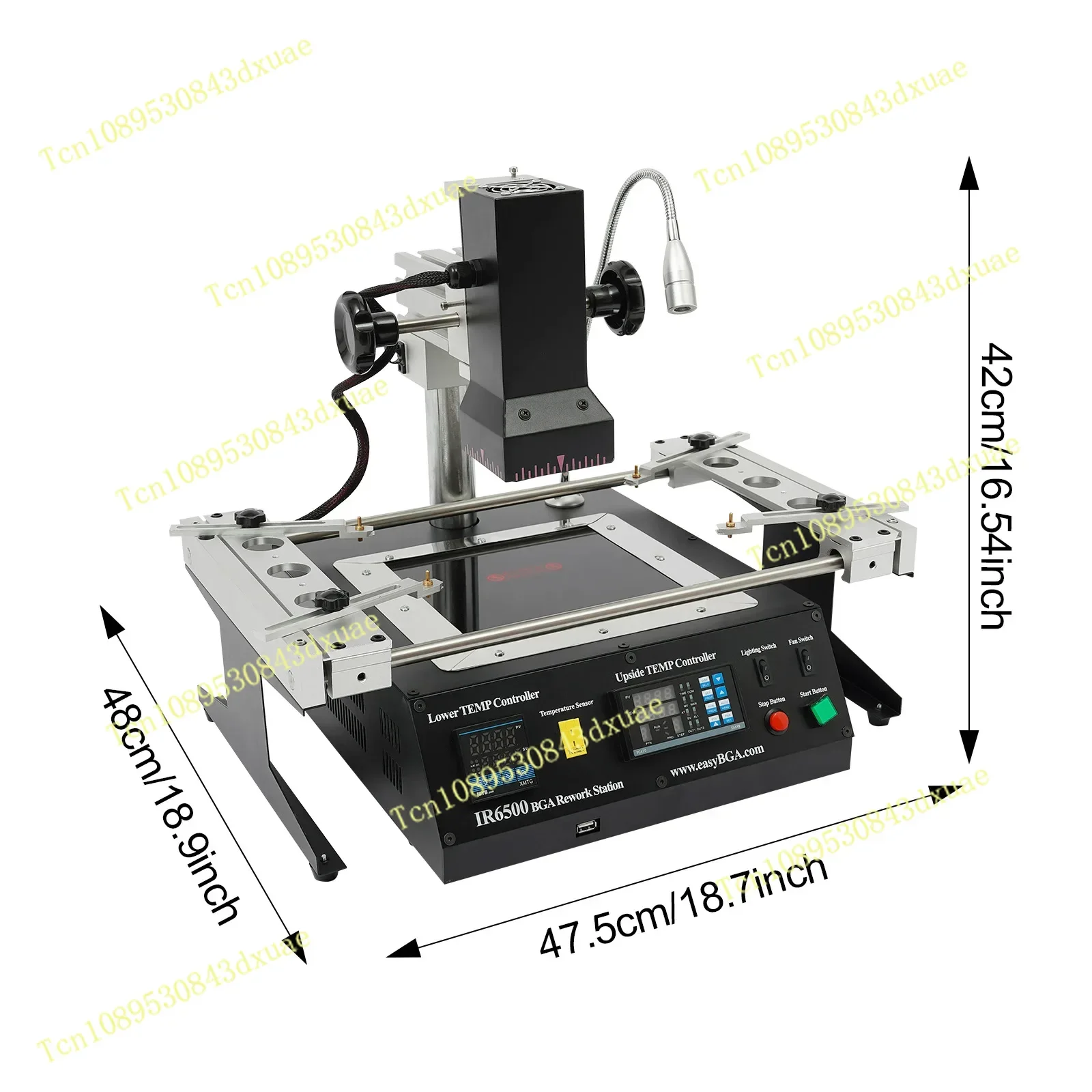 IR6500 BGA Rework Station  Solder Welder System Closed-loop Temperature Control with USB Cable for Welding Repairing