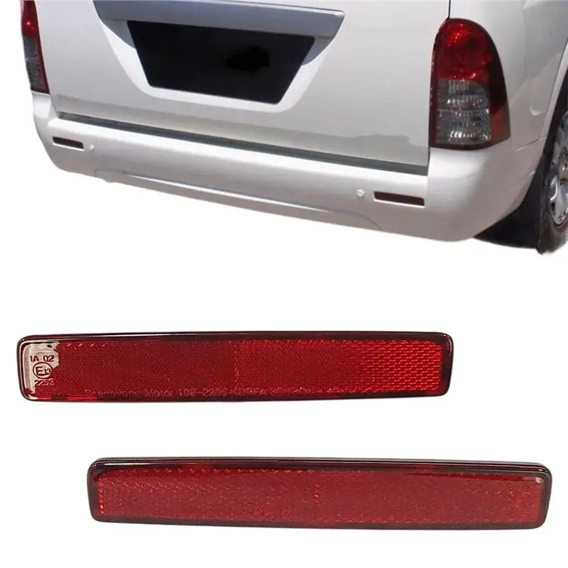 A33K-Rear Bumper Reflector Light 1 Pair For Ssangyong Actyon Sports 2006- 2011 Car Reflex Warning Lamp 8390132000 839023200