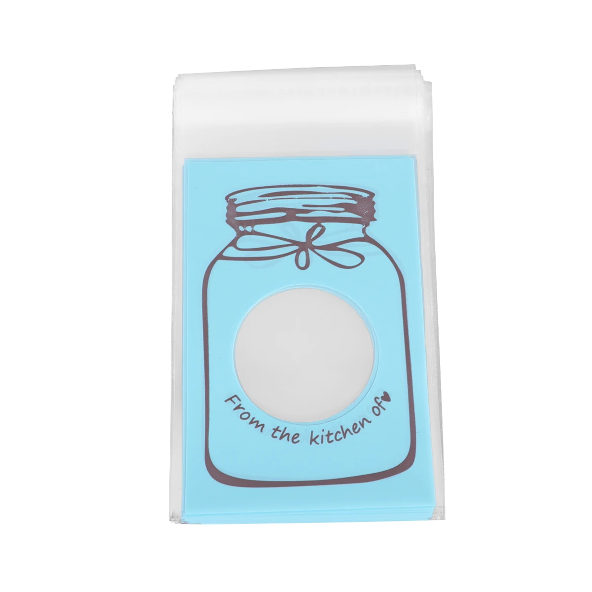 

300 Pcs Baking Self Sealed Bags Durable Waterproof Candy Holder Food Grade Plastic Cookie Packaging Party Favors Gifts