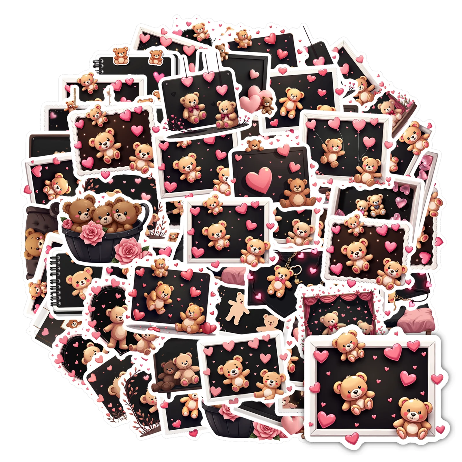 35 قطعة-70 قطعة ملصقات الكرتون لطيف مضحك ملصقات ملصقات صناعة يدوية لأجهزة الكمبيوتر المحمول الأمتعة سجل القصاصات مذكرات ملصق DIY بها بنفسك الهاتف المحمول #1