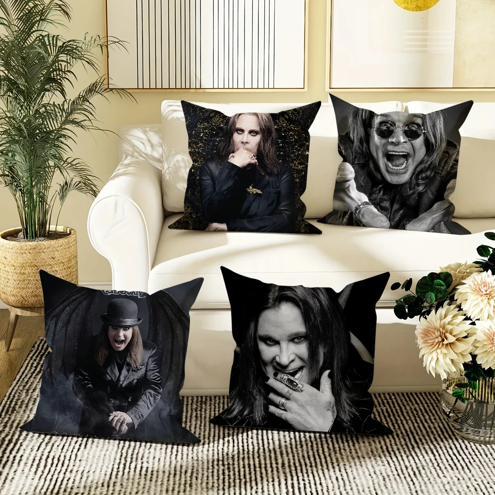 Rock Singer O-Ozzy Osbourne Pillow Case Cover Square Sofa with for pattern comfortable cushionsuitable of room