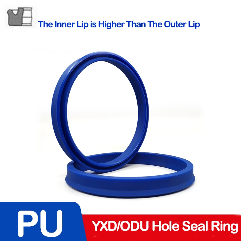 Polyurethane(PU) YXD/ODU Hole Seal Ring, Pneumatic, Piston Seal, Hydraulic, Outer Diameter 12-400mm, Used to Seal The Piston Rod