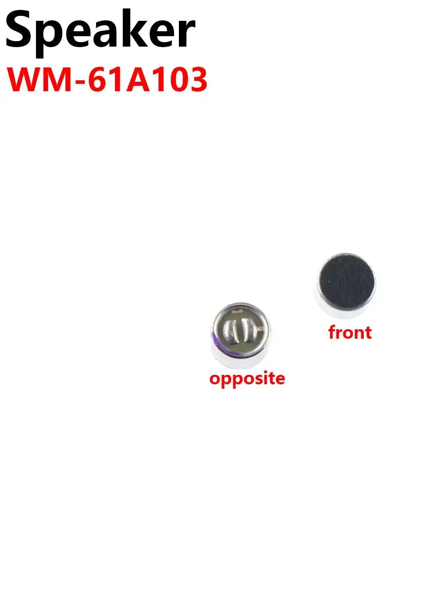 WM-61A MIKROHONE 100% NOWY I ORYGINALNY WM61A DARMOWA WYSYŁKA — zdjęcie 2