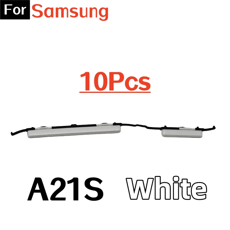 5Pcs / 10Pcs New Power Button Key + Volume Side Button Keys For Samsung Galaxy A21S Volume Side Button image 6
