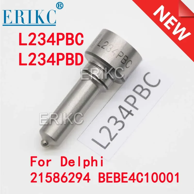 L234PBC Common Rail Diesel Fuel Injection Nozzle Tip L234PBD L234PRD for Delphi 21586294 BEBE4C10001