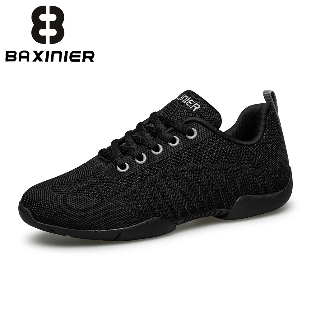 

BAXINIER белые унисекс кроссовки Cheer детская дышащая тренировочная танцевальная обувь легкая молодежная спортивная обувь для соревнований