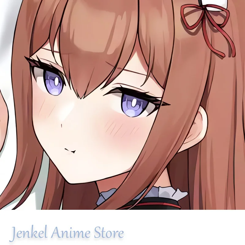 

Наволочка для подушки дакимакура с аниме-персонажем Макисе Курису из Steins Gate, двусторонняя печать, в натуральную величину