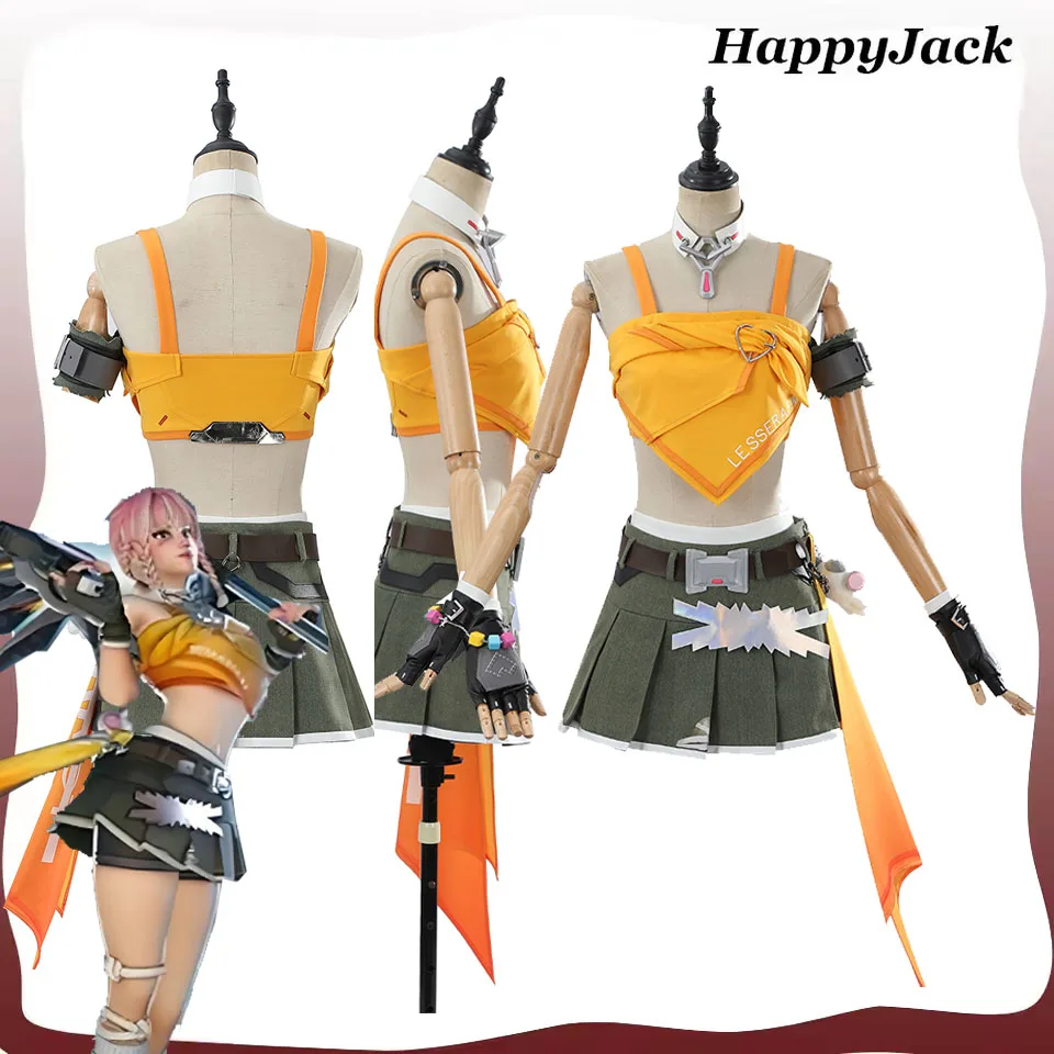 

Mercy Cosplay Fantasia Costume Game OW Roleplay Disguise Women Streetwear Skirt Tops Gloves Belt Outfits for Halloween Carnival