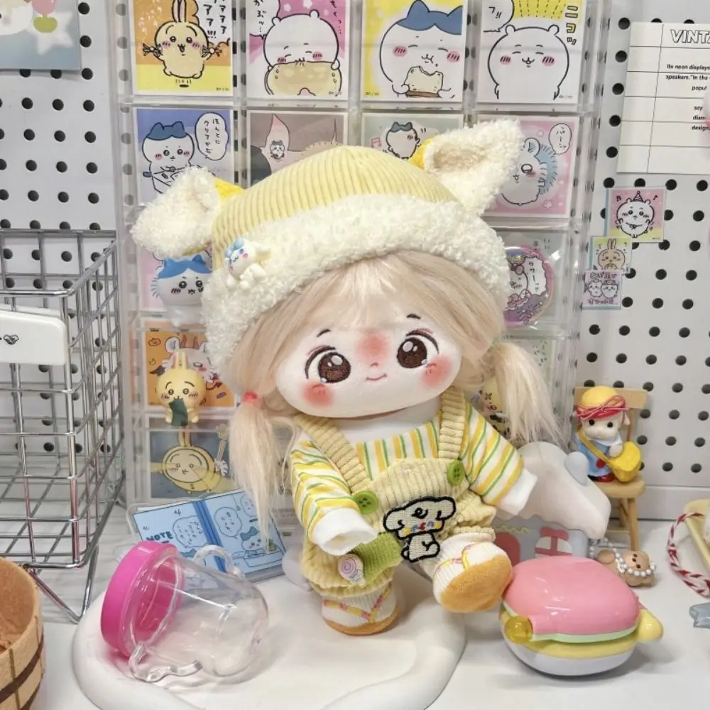 

Jumpsuit 20CM Cotton Doll Clothes Climbing Suit Replacement Stuffed Doll Clothes Suit Outfit Changing Plush Toys Clothes
