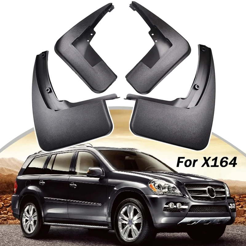 

Car Splash Guards Mud Flaps Mudguards Fender For Mercedes Benz GL-Class X164 GL Class 2007-2012