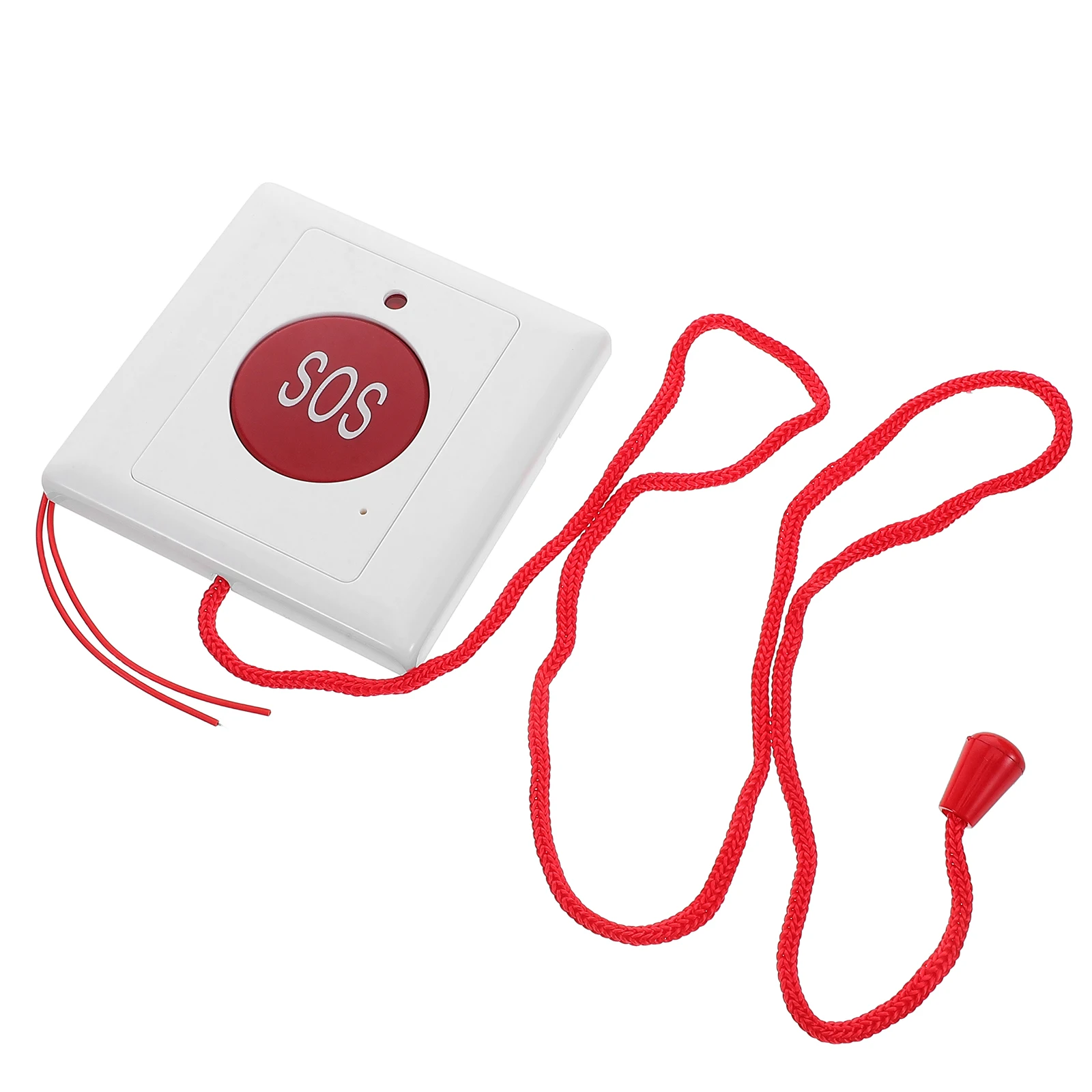 

Emergency Help ButtonSenior Safety DeviceLarge Push ButtonElderly Call SystemOutdoor Home UseAssistive for SeniorsPlastic