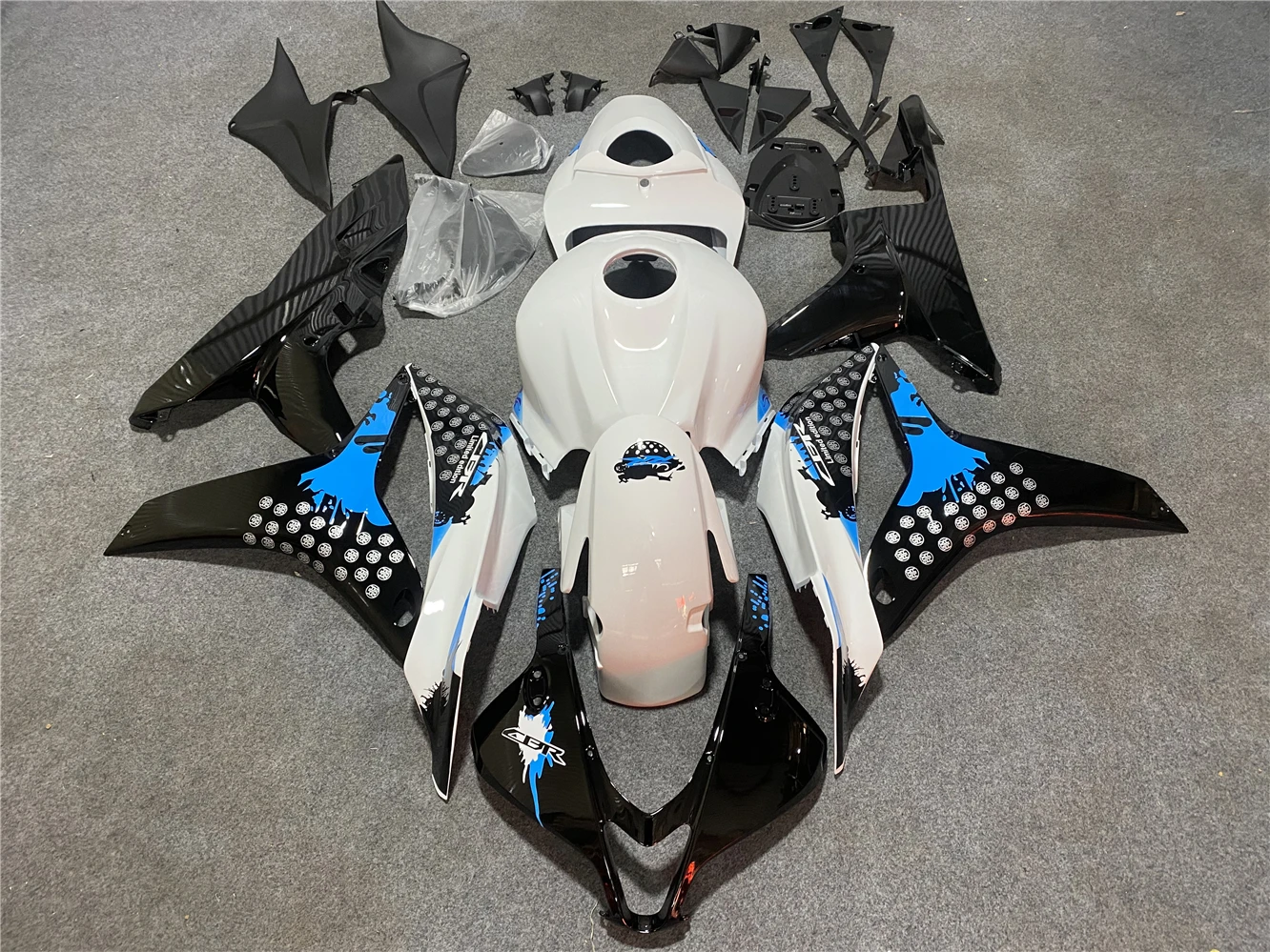 Nieuwe ABS Motorfiets volledige Fairings Kit voor CBR600RR F5 2007 2008 CBR600 RR CBR 600RR 07 08 Carrosserie kuip set