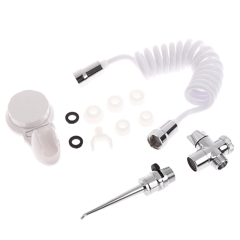 1 مجموعة ABS الأسنان سبا المياه النفاثة Flosser عن طريق الفم الري فرشاة الأسنان سهلة DIY تركيب المنقولة مسواك عدة الأنظف