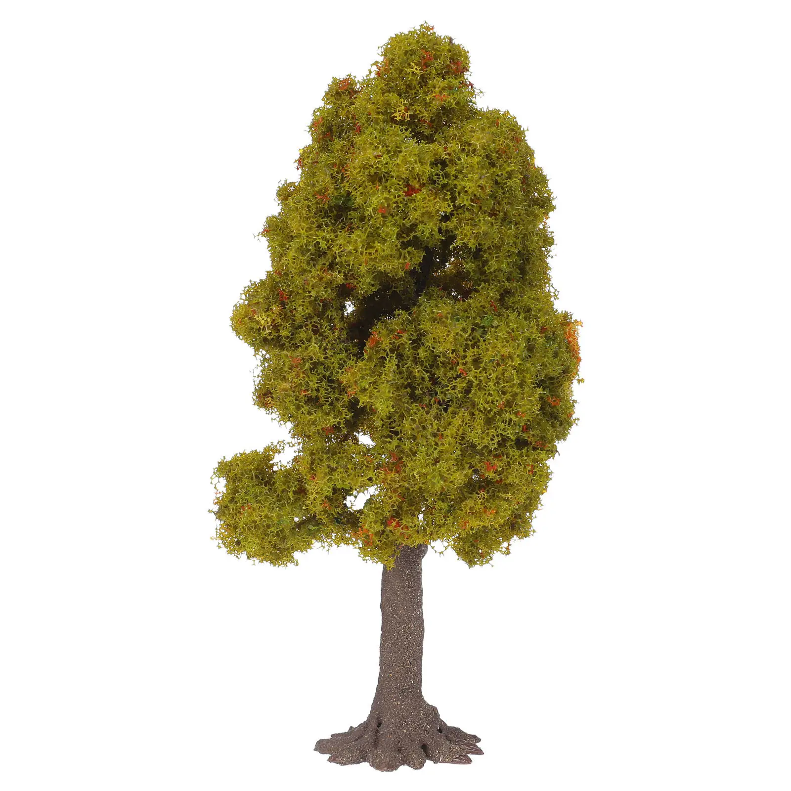 Sand Table Micro Landscape Artificial Miniature Trees 6 Inch Realistic Simulation Tiny Tree for Diorama Scenic Railway