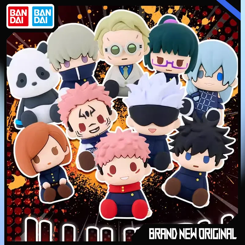 

BANDAI Jujutsu Kaisen Action Figures Model Itadori Yuji Satoru Gojo Fushiguro Megumi Kugisaki Blind Box Doll Original