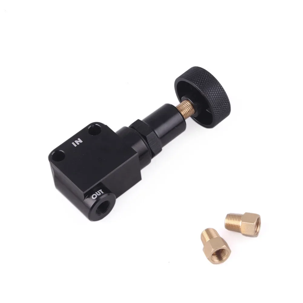 

Aluminum Brake Proportioning Valve 18x8x7cm for Modified Cars Rear Disc Brake Upgrade Compatible Distribution Valve