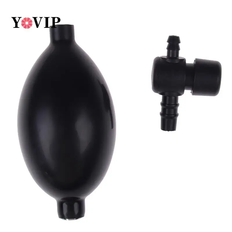 1Pc 11cm Rubber Blood Pressure Monitor Inflation Pump Latex Bulb Tonometer Ball Blood Pressure