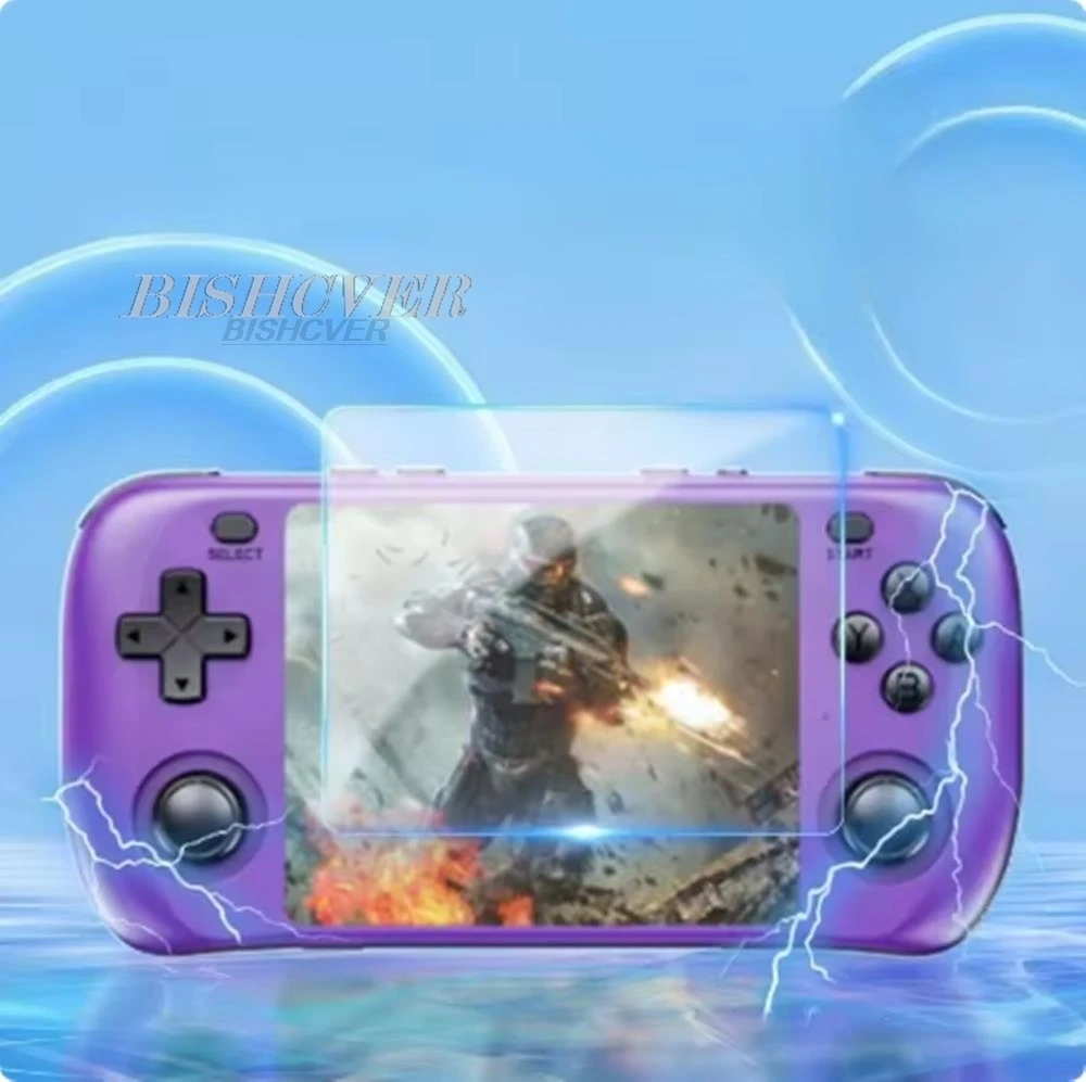 3PCS HD Tempered Glass For Anbernic RG40XXV RG40XX V H RG40XXH RG40 XXV  Handheld Game Screen Protector Cover Film
