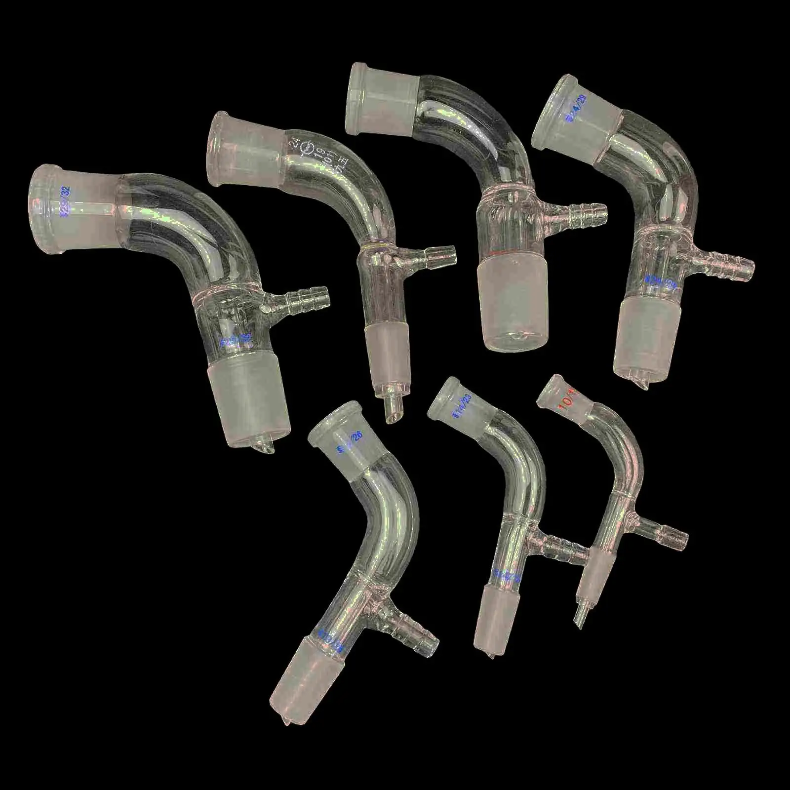 #10 #12 #14 #19 #24 #29, stawów i GG-17 szkła próżniowego Adapter do odbiornika 105 Bend