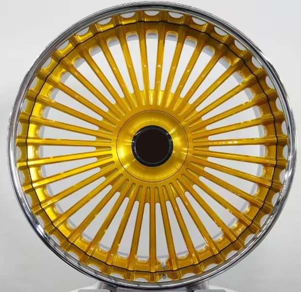 Custom 2/3 Piece Forged Alloy Wheels for Blitz 03 Style for 350Z G35 Supra RX7 . Silvia S15 Chrome - view 2