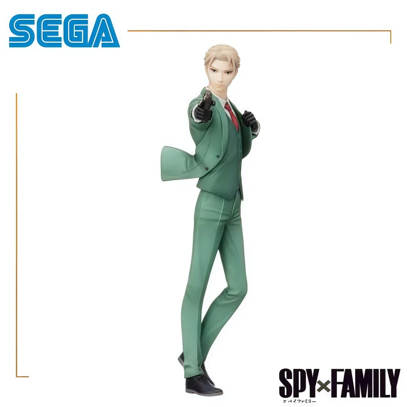 재고 있음 100% 정품 세가 스파이 패밀리 로이드 포저 액션 피규어 인형 새 상품 박스 포장 애니메이션 주변기기 가라지 토이즈 모델