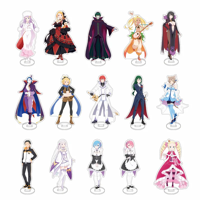 

Re:ZERO Starting Life in Another World Anime Anime Stand Model Plate Decoration Desk Figure Display Friend Gift Cartoon Product