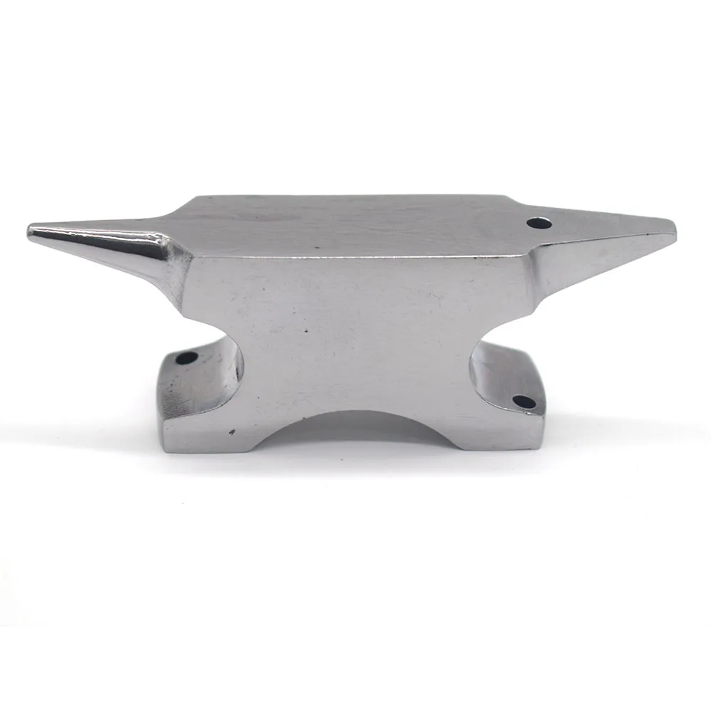 Bloque de trabajo de acero inoxidable mate tipo cuerno de vaca para procesamiento de metales, herramientas de conformado y moldeado para joyería y orfebrería