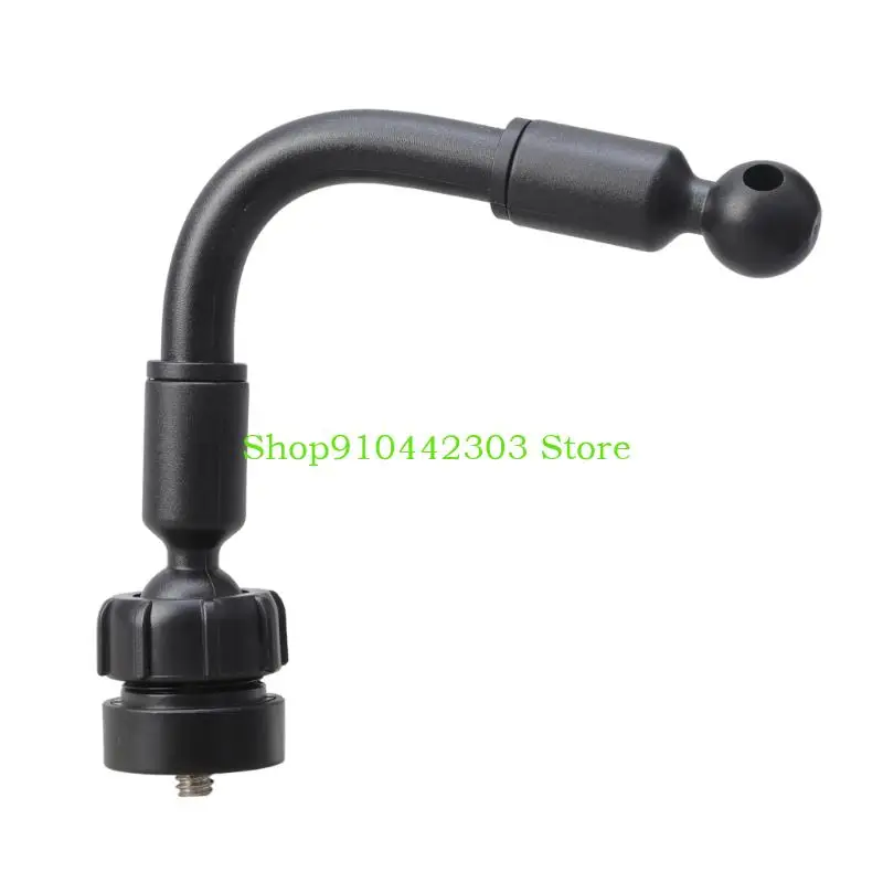 

L4MD 17mm Ball Adapter Phone Mount Extension Ball Mount Navigation Holder With 360 Degree Rotation Adjustable Angled