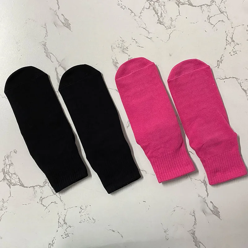 QUMOR High Quality Yoga Socks Anti-Slip Quick-Dry Damping Pilates Ballet Socks Good Grip For Women Cotton Fitness Socks