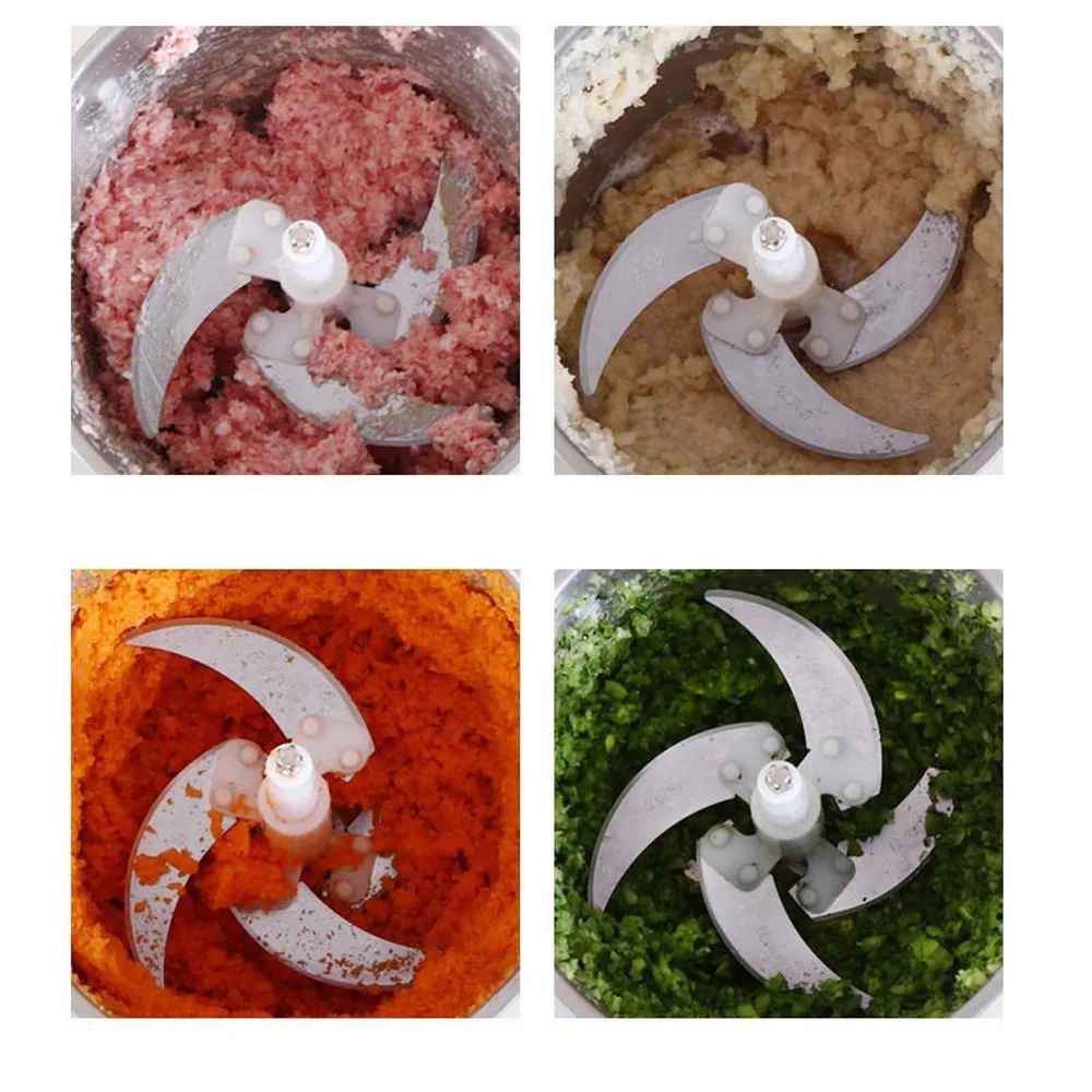 مفرمة اللحم الكهربائية المنزلية مفرمة اللحم من الفولاذ المقاوم للصدأ مفرمة اللحم تحريك حشو الفلفل منتج أغذية قطاعة اللحوم