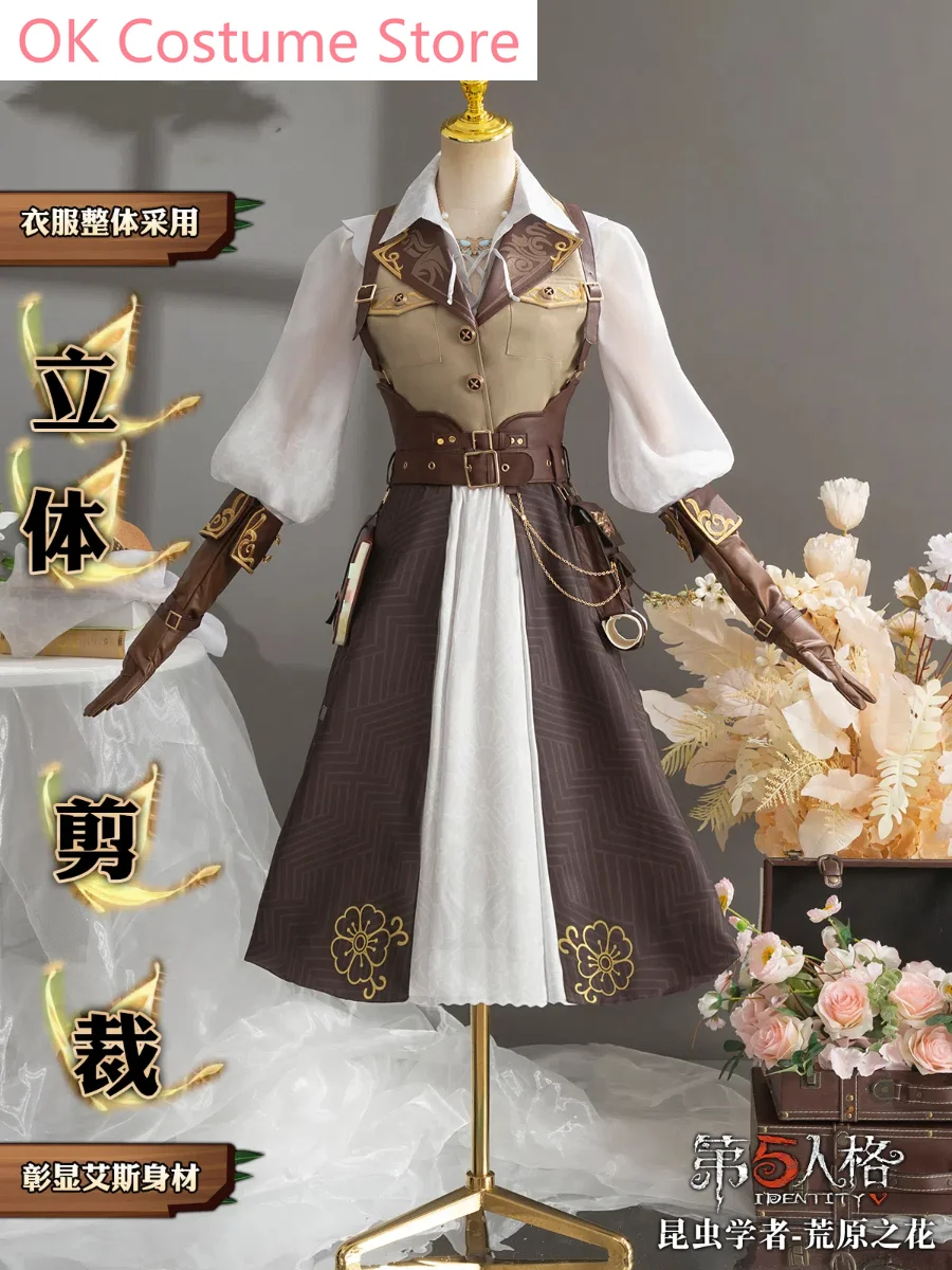 Identity V Melly Plinius Entomologist Flowers Of The Wasteland Cosplay Costume Cos Game Anime Party Uniform Hallowen Play Role