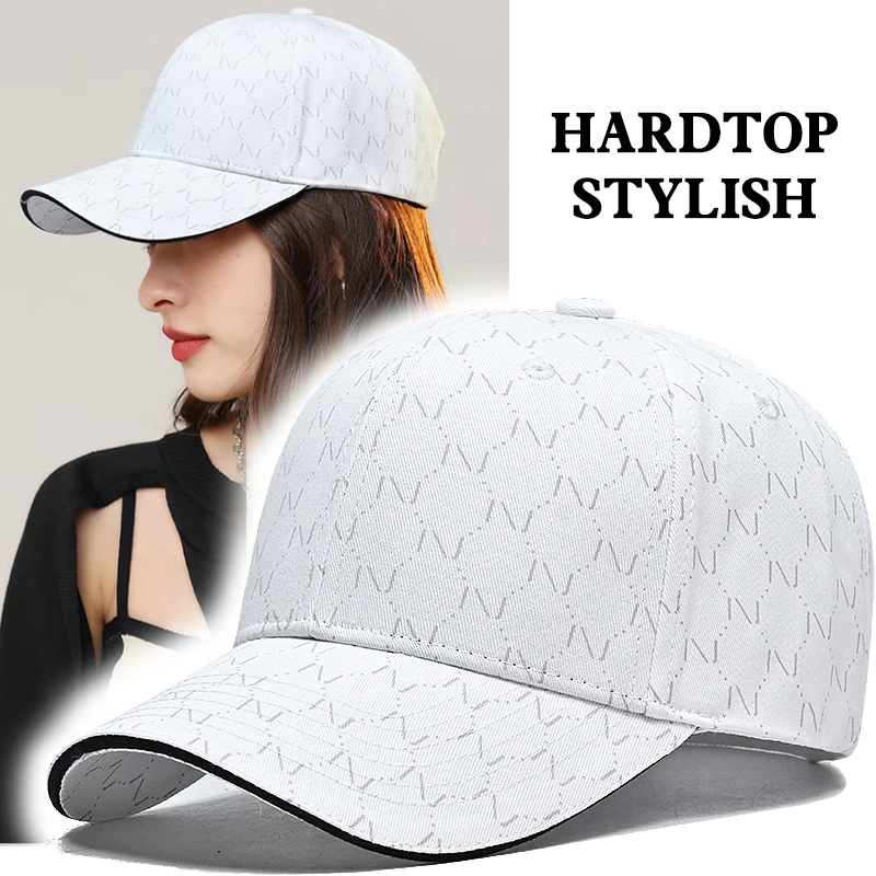 Baseball cap for women, Korean version, high-quality face enhancing small duckbill cap, sun visor for women