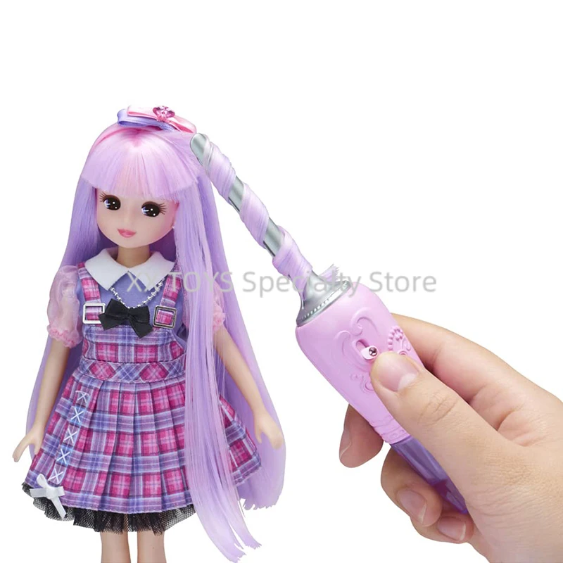 Takara tomy licca-chan boneca fantasia princesa prisma fita princesa vestir-se boneca conjunto elegante menina fingir jogar brinquedos presentes